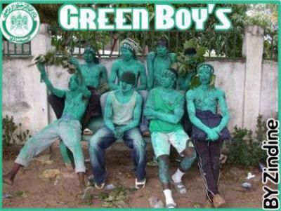 green boy's